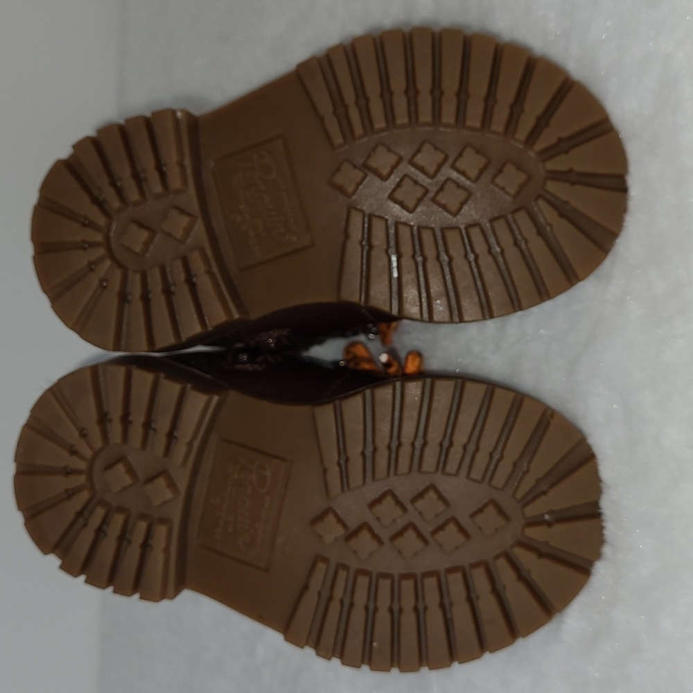 NWOT Original Penguin London Boots Brown w/ Side Zipper Boys' Size 9 - Picture 10 of 10